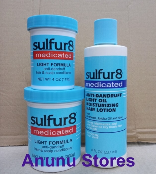 Sulfur8 Medicated Light Formula Anti-Dandruff Hair & Scalp Products